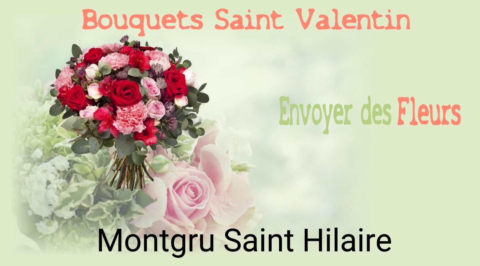 Roses de Saint-Valentin livrées à Montgru-Saint-Hilaire